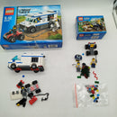 LEGO Bundle City Polizei 60043 60065 Set von 2 Autos & Figuren