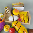 Erzi Bundle Kinderküche Holz Lebensmittel Set von 30