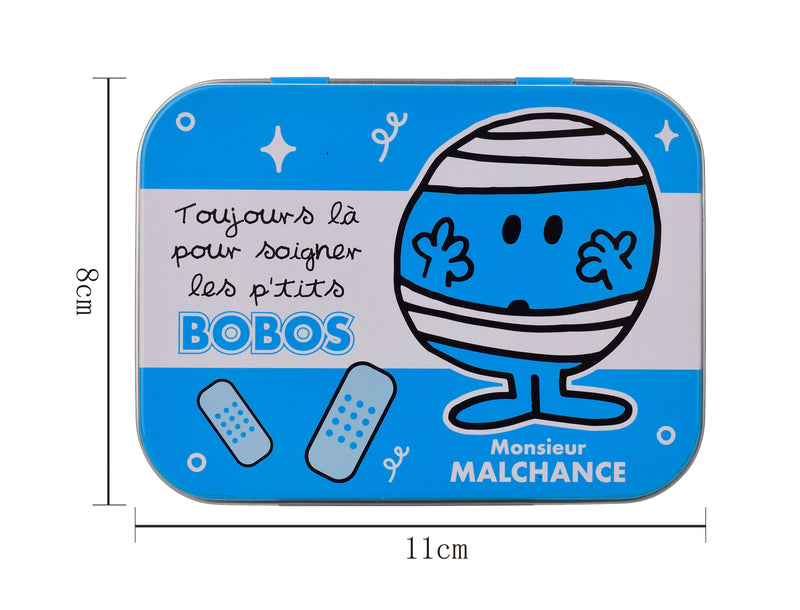 Metallbox mit 24 Plaster • Monsieur Madame