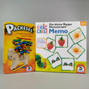 Schmidt Spiele Packs Esel Spiel & Memo - Raupe Nimmersatt