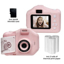 B-Ware Denver Sofortbildkamera Kinderkamera Digitalkamera Kpc 1370 P Rosa Thermalpapier