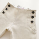 kronjuwel Leinenhose im Matrosenstil Gr 80/86 upcycling