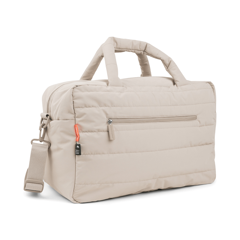 B-Ware Done By Deer Kinderwagen Wickeltasche Gesteppt Sand 24 Tasche Kinderzubehör