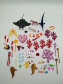  Teilsets - Süßigkeitenstand, Spielplatz, Strand