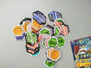 Bakugan Spieleset – Set von 4 Figuren mit Karten & Plättchen