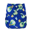 Blümchen OneSize Druckknopf Stoffwindel Überhose (3,5-16kg) Sale