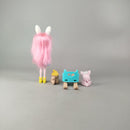 Mattel Bundle Puppe, Tierfiguren & Schlitten