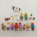 Playmobil Figuren-Set – Bauernhof & Alltag, 20 Figuren, gut