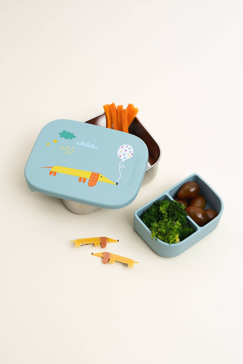 LUNCHBOX AUS EDELSTAHL MIT Fächern FÜR ORIGAMI FÜR KINDER