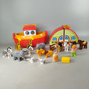 Playmobil Bundle Tiere Boot & Scheune Set von 17