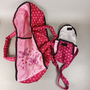 Bundle Puppenkleidung Trage Rucksack Matratze