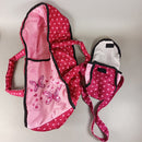 Bundle Puppenkleidung Trage Rucksack Matratze