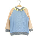 kronjuwel Kapuzenpullover Größe 92 pastell 100% Merinowolle Upcycling Hoodie