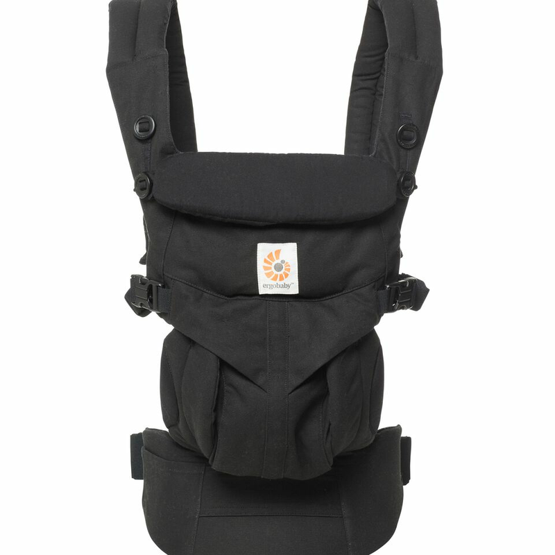 ERGObaby Omni 360 Pure Black Babytrage Bauchtrage Trage Baby-Trage Bauch-Trage