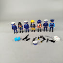 Bundle Playmobil 7x Figuren Polizei & Rettung