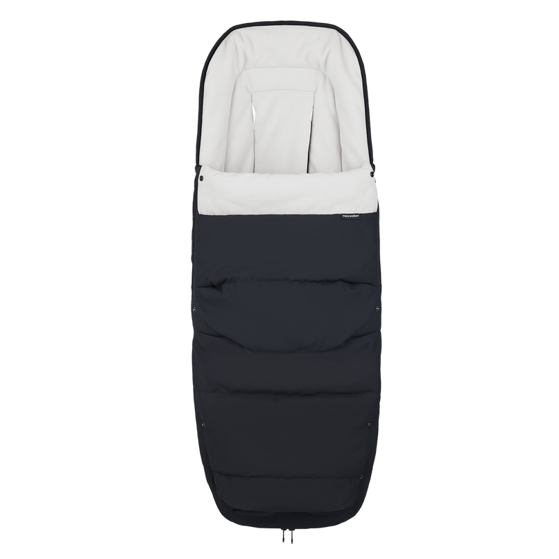 B-Ware Easywalker Universaler Fußsack Kinderwageneinsatz Buggyzubehör Coral Black594