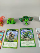 Bakugan Set von 10 Figuren mit Karten