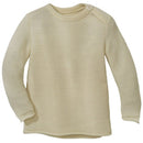 Disana 100% Wolle Pullover melange natur* 62 | 03m, 68 | 06m