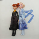 Puppen-Set mit Kleidung & Krone – Set von 2 Puppen & 6 Outfits