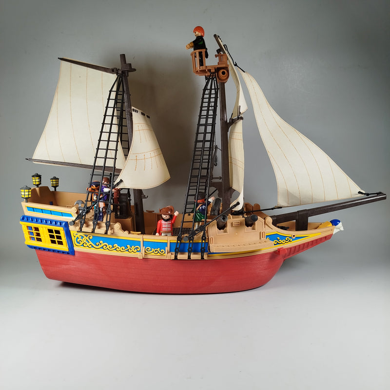 Playmobil Segelschiff mit Figuren und Zubehör - Set