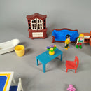 Playmobil Bundle Set von 21 Figuren, Möbel & Tiere