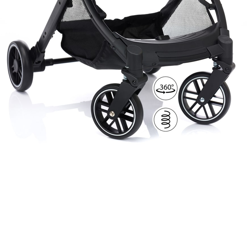 LITTLE ONE Trip Black Kinderwagen Sportkinderwagen Sportwagen Babywagen Wagen