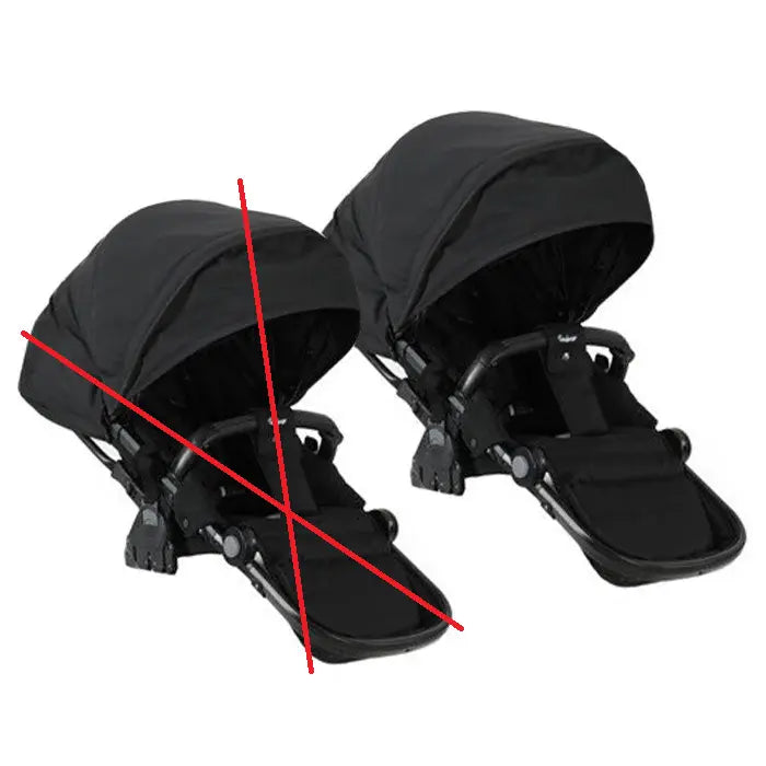 B-Ware Emmaljunga Nxt Twin Classic Schwarz Für Kinderwagen Ohne Gestell Siehe Text/Foto