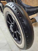 Emmaljunga - Nxt90 Flat Outdoor Kinderwagen (gestell und Babywanne) - Weiß in Gutem Zustand 5