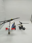Playmobil Polizei Hubschrauber 6874 und 70569, unvollständig