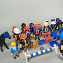 Playmobil Polizei Figuren, Zubehör & Teile einer Polizeistation, großes Set