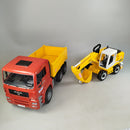 Bruder Bundle MAN TGA Liebherr 912 2er Kipper & Bagger