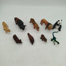 Schleich Bundle Wildtiere Set von 9 Tierfiguren