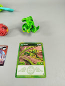 Bakugan Figuren Set von 6 mit Karten und Baku-Clip