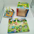 Bundle Holzspielzeug Set von 3 Motorik & Tiere