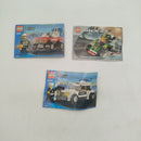 LEGO Bundle City & Racers 7241 7236 4590 Set von 3 Rettung & Polizei