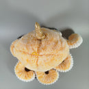 Flos Toys Stofftier - Kuscheltier Oktopus mit Horn