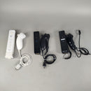 Bundle Wii x4 Controller mit Nunchuks, Neuwertig