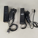 Bundle Wii x4 Controller mit Nunchuks, Neuwertig