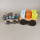 Hape Bundle Holz Zieh & Stapel Fahrzeuge