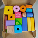 Chicco Holzbauklötze und Tier-Puzzle Set, OVP