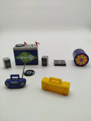  Teilsets - Süßigkeitenstand, Spielplatz, Strand