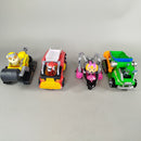 PAW Patrol Fahrzeug-Set – 4 Einsatzfahrzeuge mit Figuren, sehr gut