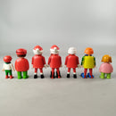 Playmobil Bundle Weihnachtsmann & Clown 7x Figuren