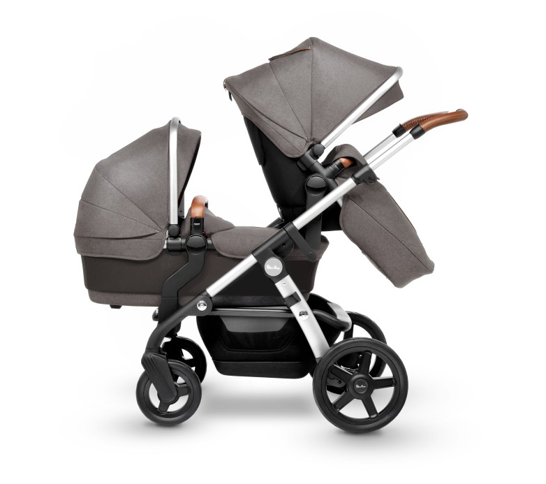 Silver Cross Wave 2020 Duo Kinderwagen Doppelkinderwagen Geschwisterkinderwagen