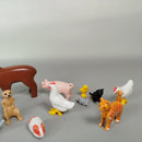 Playmobil Tierfiguren Set von 33 Tieren – Bauernhof & Wildtiere