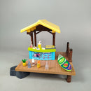 Playmobil Bundle Sommer Snackstand, Boot & Eiswagen Figuren