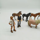 Schleich Bundle Tiere & Menschen 8tlg. Figuren