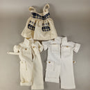 Bundle Puppenkleidung Trage Rucksack Matratze