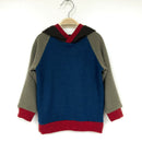 kronjuwel Kapuzenpullover aus 100% Kaschmir 86/92 petrol olive Upcycling Hoodie