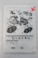 B-Ware Falk 2040 N Kinder Trecker Bagger Lader Claas Arion 410 Anhänger Siehe Text/F279